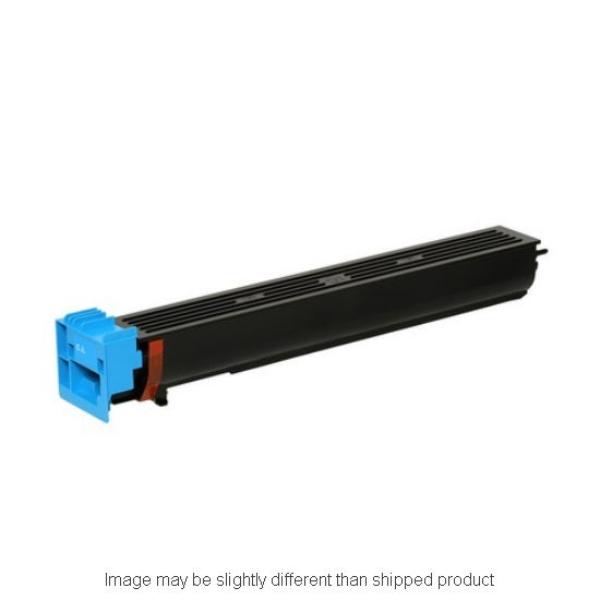 Picture of RPL Premium RPLKMTN711C A3VU430 Replacement Toner Cartridge for Konica Minolta - Cyan