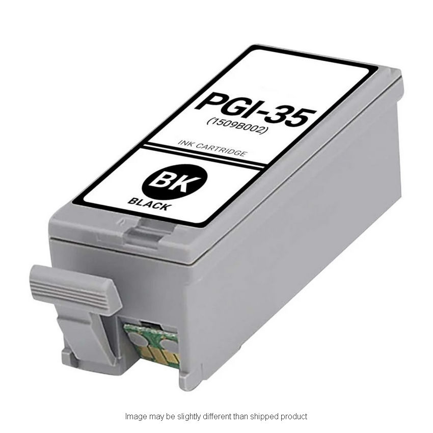 RPLCN1509B002 Replacement PGI35 Standard Yield Pigment Ink Cartridge for Canon, Black