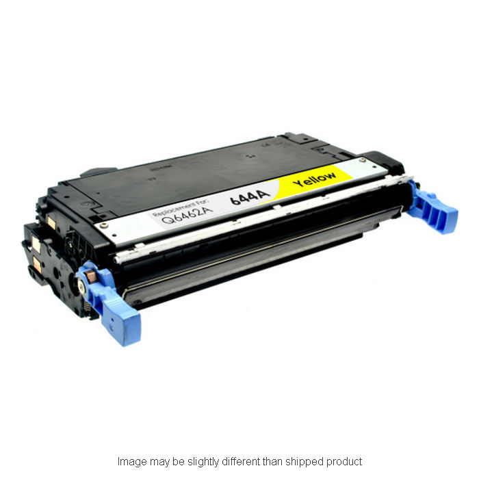 RPLHPQ6462AR Replacement Toner Cartridge for HP, Yellow - 12000 Page Yield
