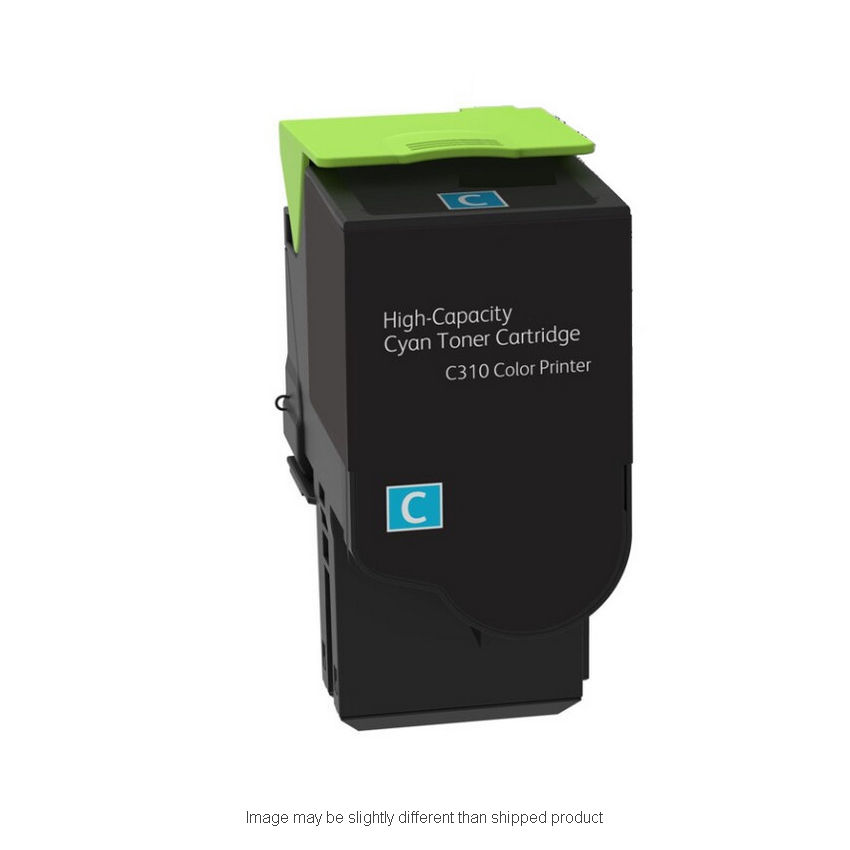 RPLXR006R04365 Replacement Toner Cartridge for Xerox, Cyan - 5500 Page Yield