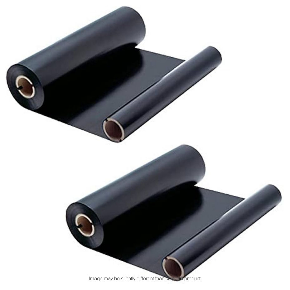Picture of RPL Premium RPLSHUX15CR Thermal Fax Film Roll for Sharp&#44; Black - Pack of 2