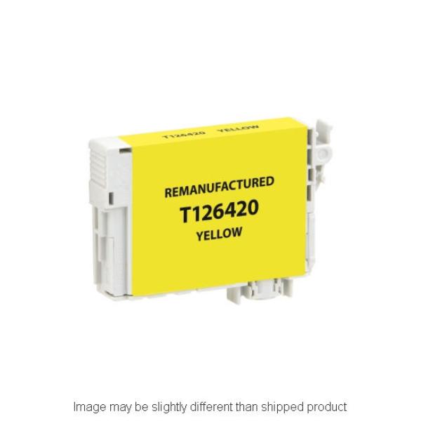 Picture of RPL Premium RPLEPT126420 Epson T126420-S High Yield Original Ink Cartridge&#44; Yellow