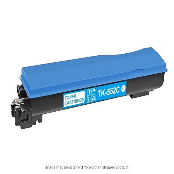 RPLKYTK552C Replacement Toner Cartridge for Kyocera Mita 1T02HMCUS0, Cyan - 6000 Page Yield