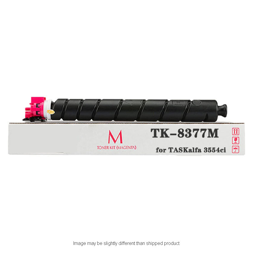 RPLKYTK8377M Replacement Toner Cartridge for Kyocera 1T02XDBUS0, Magenta - 20000 Page Yield