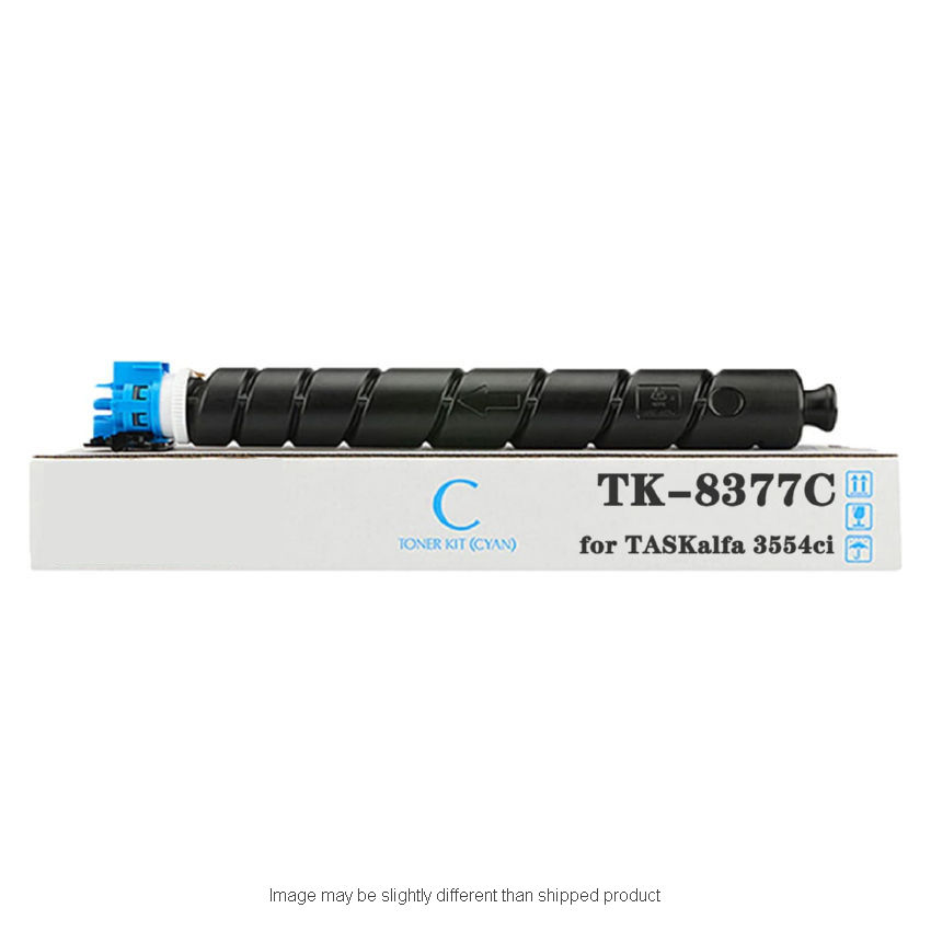 RPLKYTK8377C Replacement Toner Cartridge for Kyocera, Cyan - 20000 Page Yield