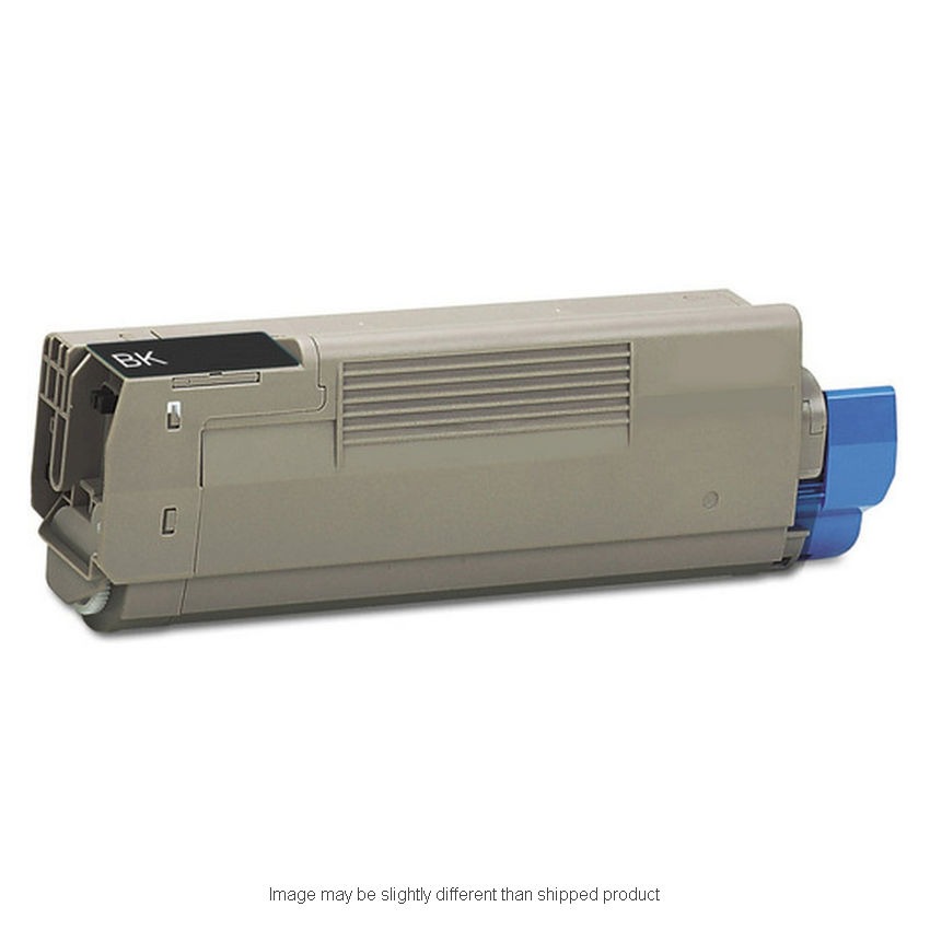 RPLOK44318604 Replacement Laser Toner Cartridge for Okidata 44318604, Black - 11000 Page Yield