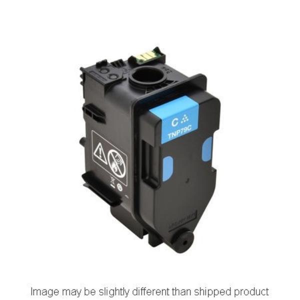 RPLKMTNP79C Replacement Toner Cartridge for Konica Minolta AAJW430, Cyan - 9000 Page Yield