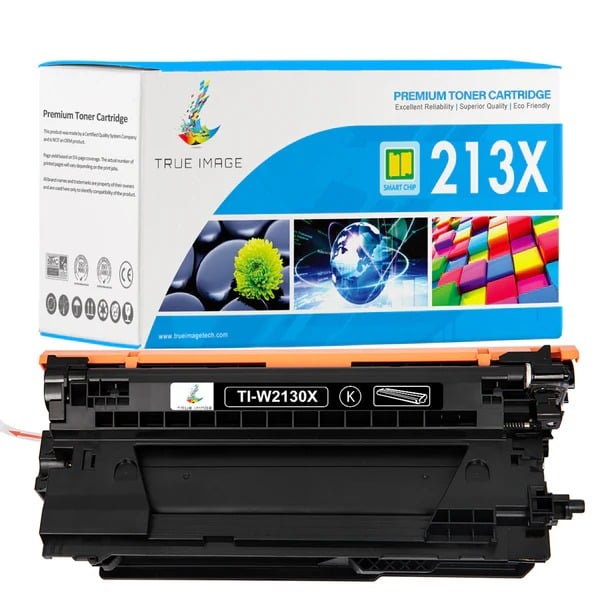 RPLHPW2130XWC Replacement Chip-Ready Compatible Toner Cartridge for HP W2130X, Black - 9000 Page Yield