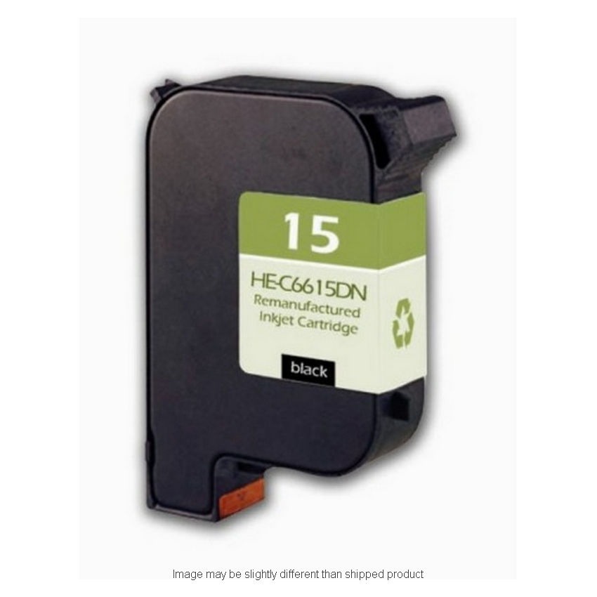 Picture of RPL Premium RPLHPC6615DN Replacement Inkjet Cartridge for HP C6615DN&#44; Black - 500 Page Yield