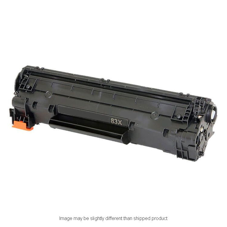 RPLHPCF283XR HP CF283X 83X High Yield Black Toner Cartridge - Page Yield 2500