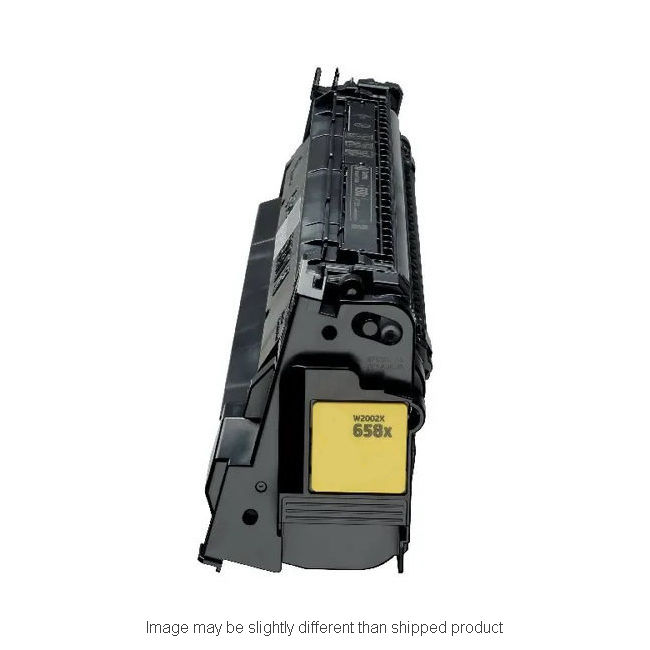 RPLHPW2002XWCR Replacement 658X High-Yield Toner Cartridge for HP W2002X, Yellow