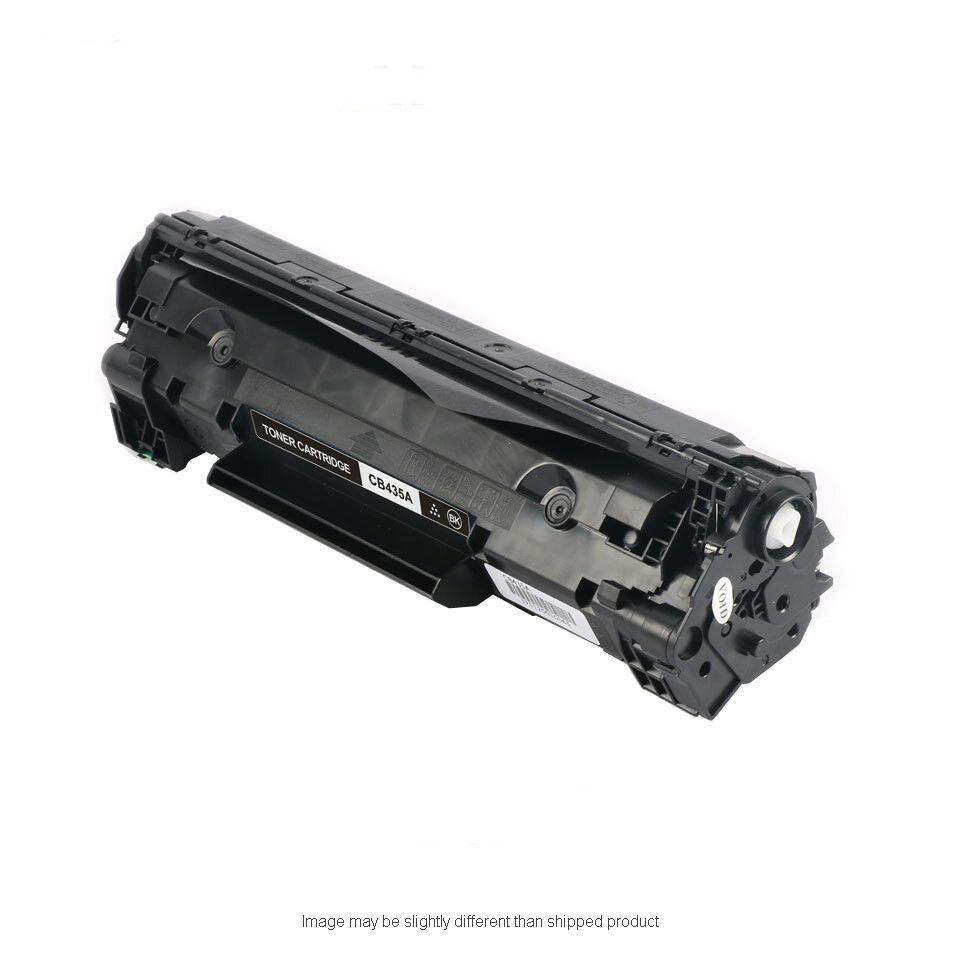 RPLHPCB435A Replacement MICR Toner Cartridge for HP CB435A, Black