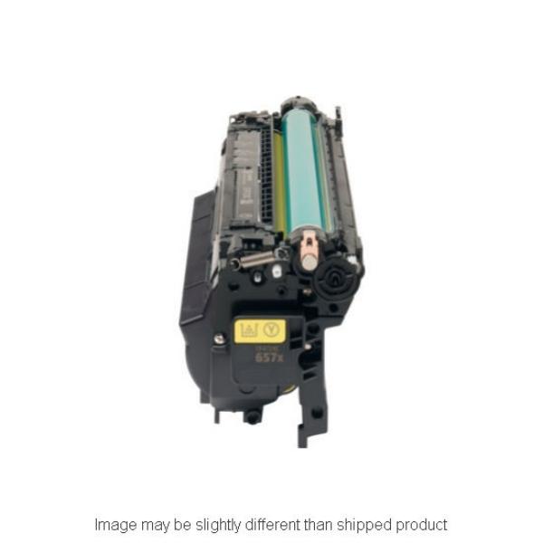 RPLHPCF472XR Replacement 657X High Yield Laser Toner Cartridge for HP CF472X, Yellow