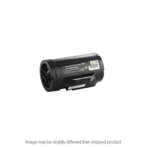RPLDE2810H Replacement High Yield Toner Cartridge for Dell 593-BBMF, Black - 6000 Page Yield