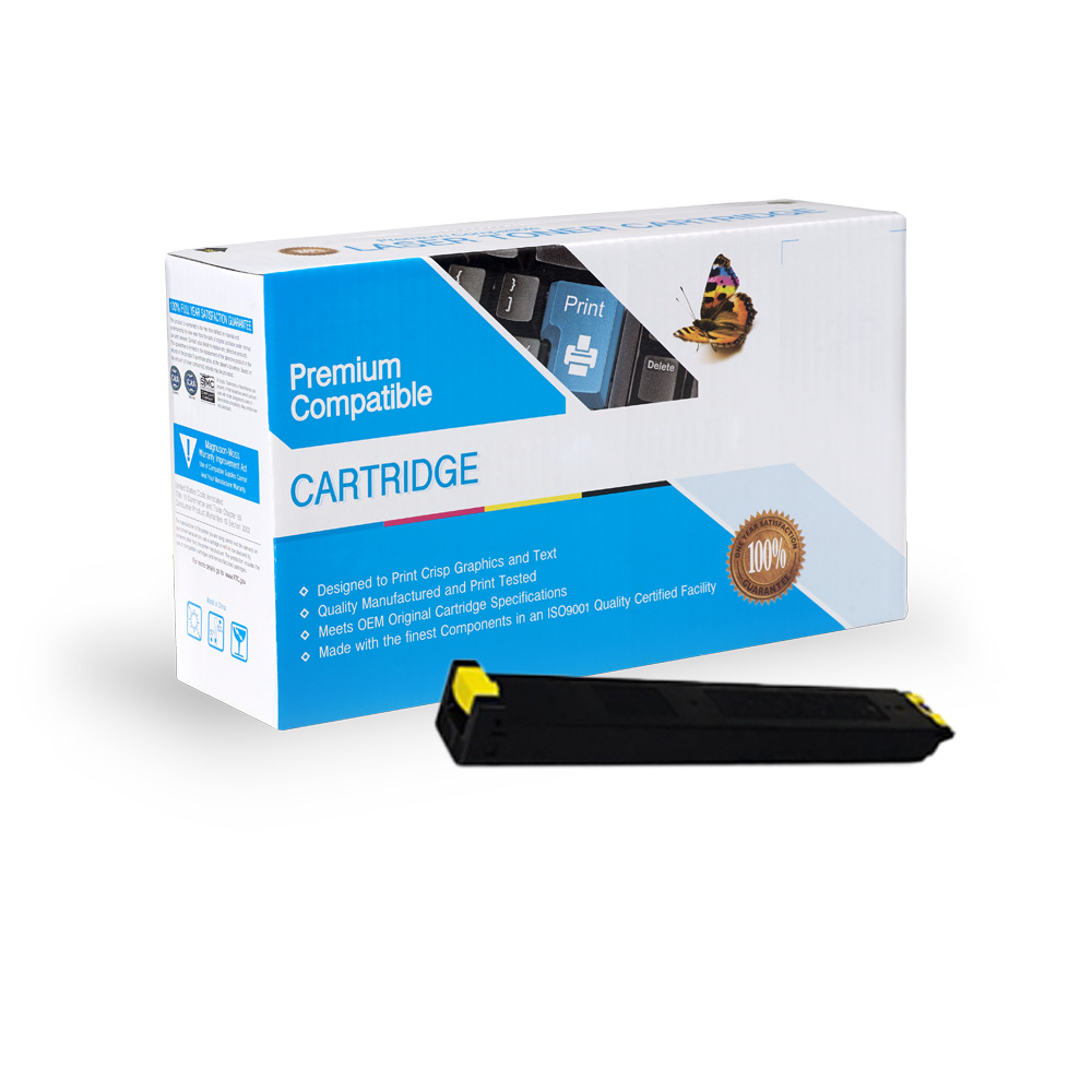 Picture of Supply Wholesale SWRMX51NTYA Premium Sharp MX-5110N Toner&#44; Yellow