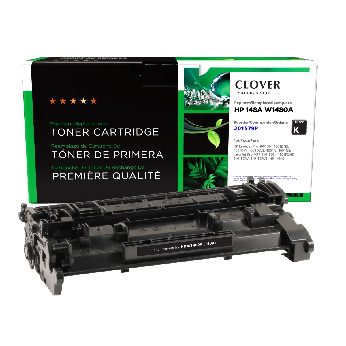 RPLW1480AWCR 148A High Yield Toner Cartridge, Black