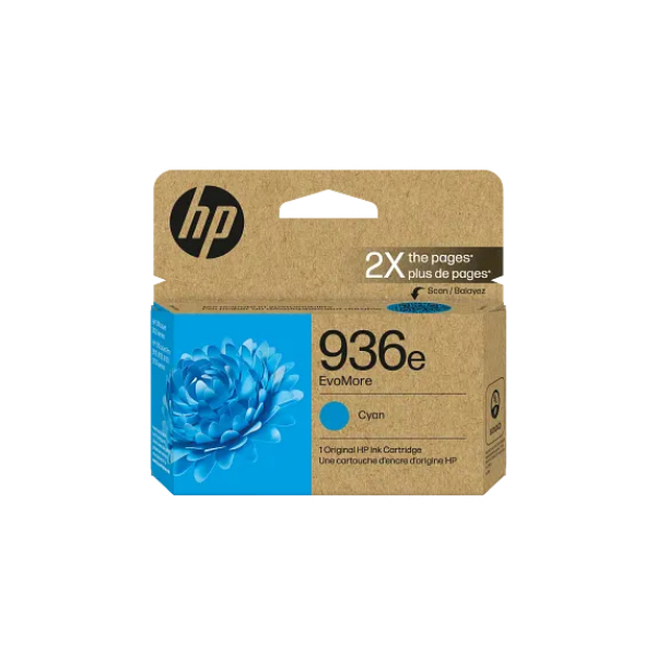 RPL4S6V3LN High Yield 936E Evo More Ink Cartridge - Cyan