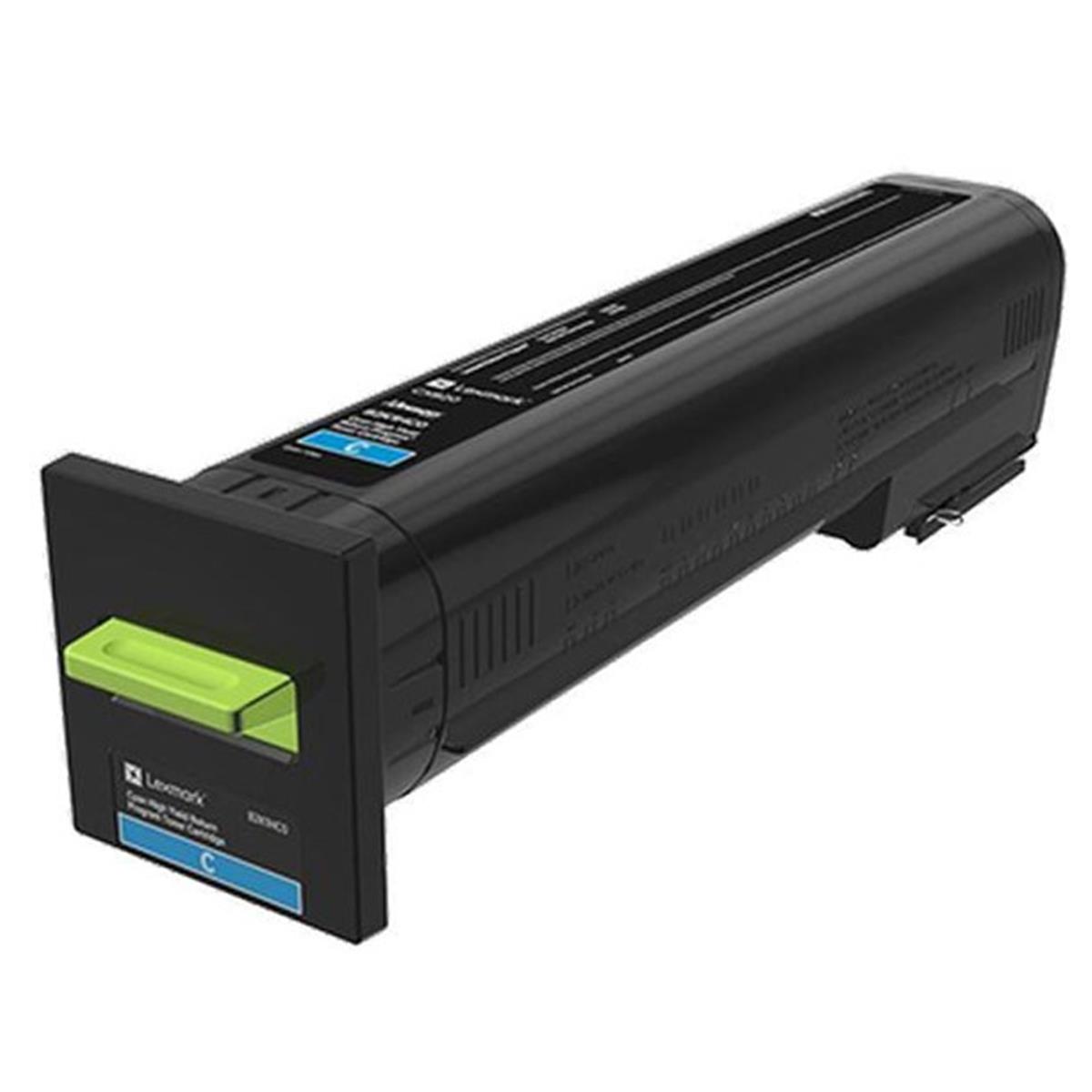 Picture of Lexmark LEX82K0HCG CX820DE GSA High TAA Cyan Return Program Toner Cartridge