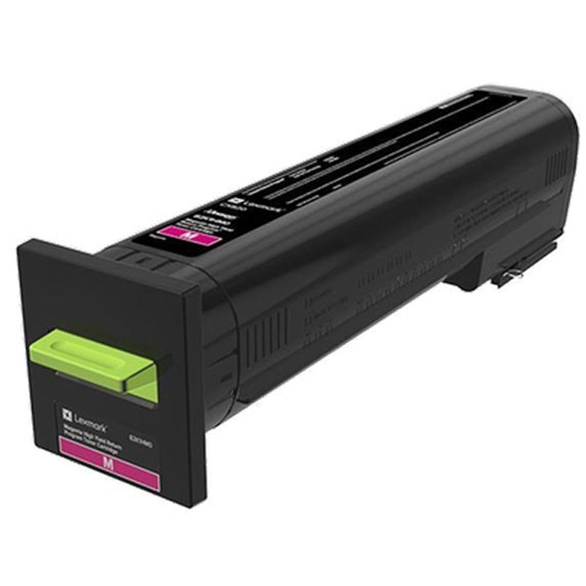 Lexmark LEX82K0HMG CX820DE GSA High TAA High Yield Magenta Return Program Toner Cartridge