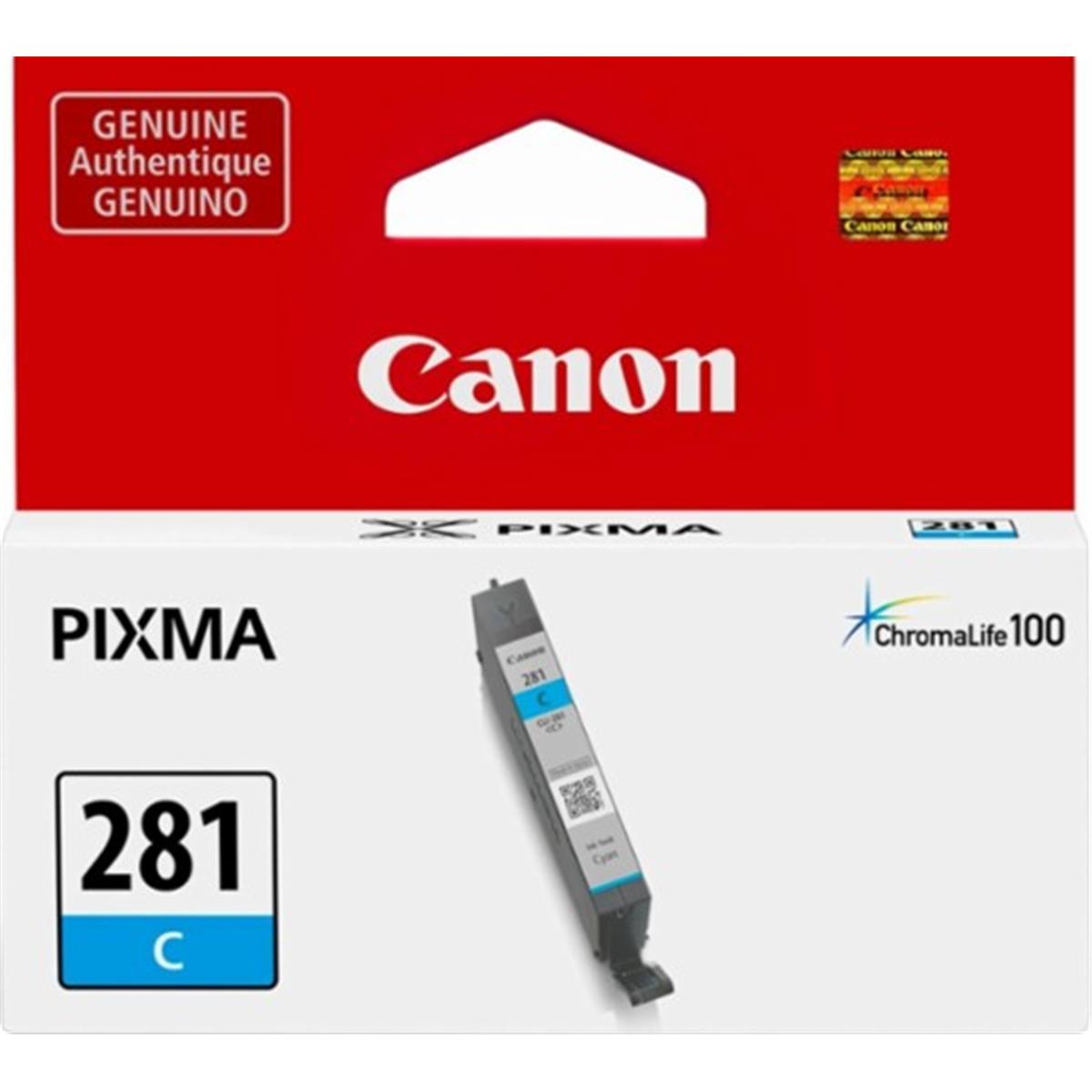 Picture of Canon CNM2088C001 Pixma TR8520 - Cli281 Stanted Ink, Cyan