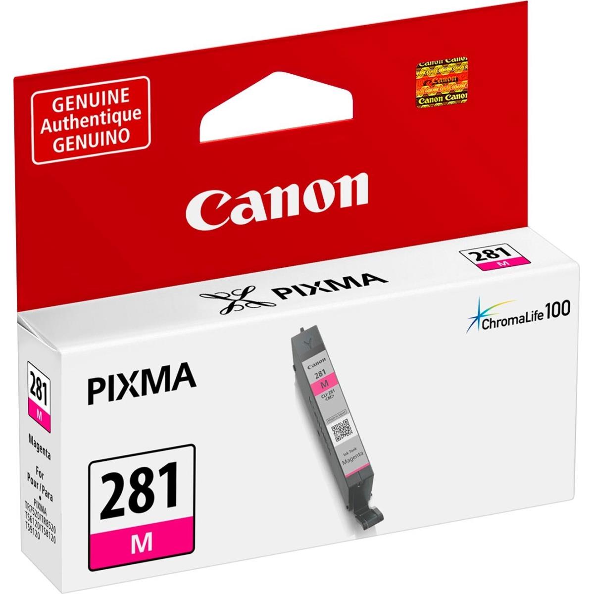 Picture of Canon CNM2089C001 Pixma TR8520 - Cli281 Stanted Ink, Magenta