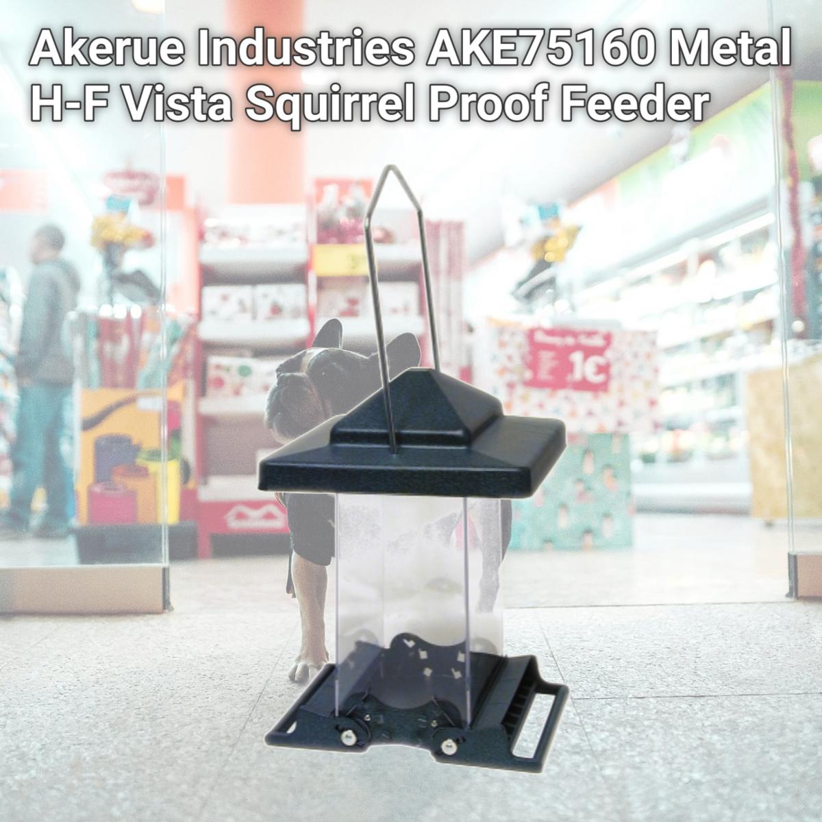 Picture of Akerue Industries AKE75160 Metal H-F Vista Squirrel Proof Feeder