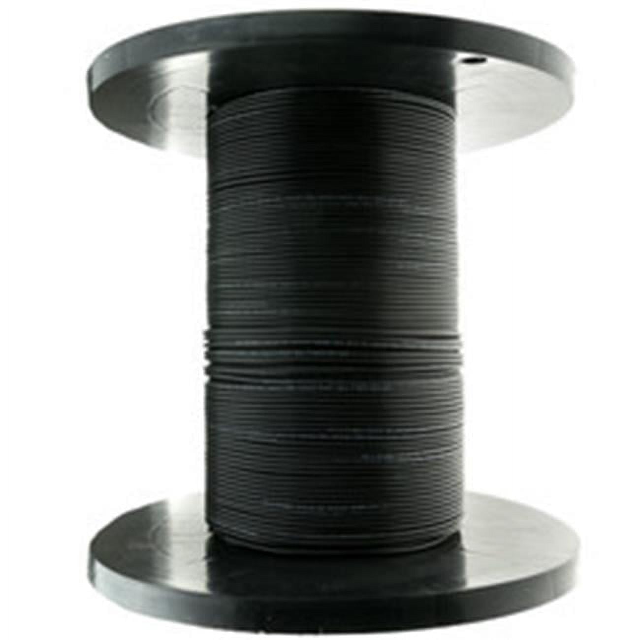 10F3-302NH 0.4 in. Black 2 Fiber Multimode Indoor & Outdoor Fiber Optic Cable, 10 Gbit & Riser Rated - 1000 ft.