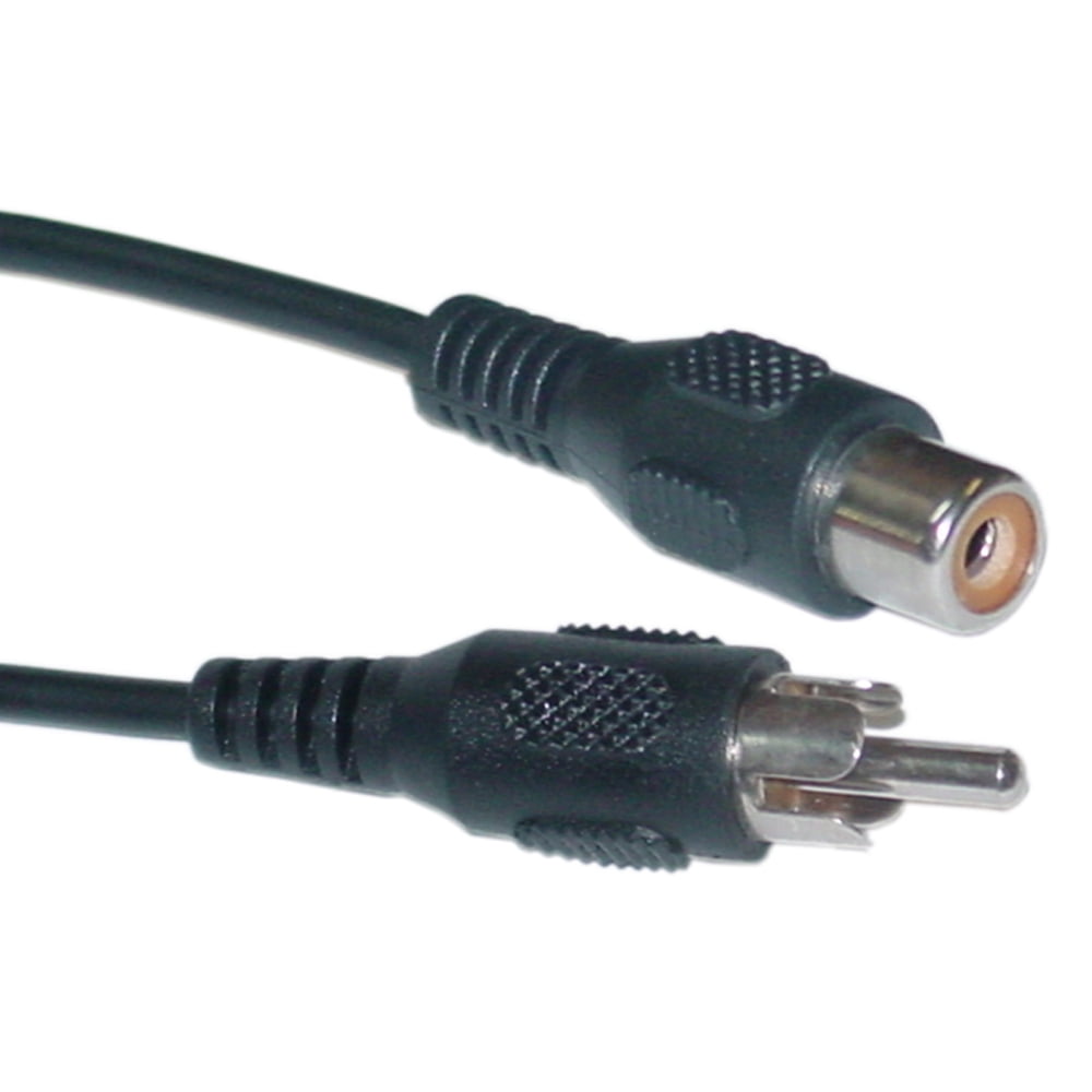 Picture of Cable Wholesale 10R1-01212 RCA Audio & Video Extension Cable, RCA Male to RCA Female - 12 ft.