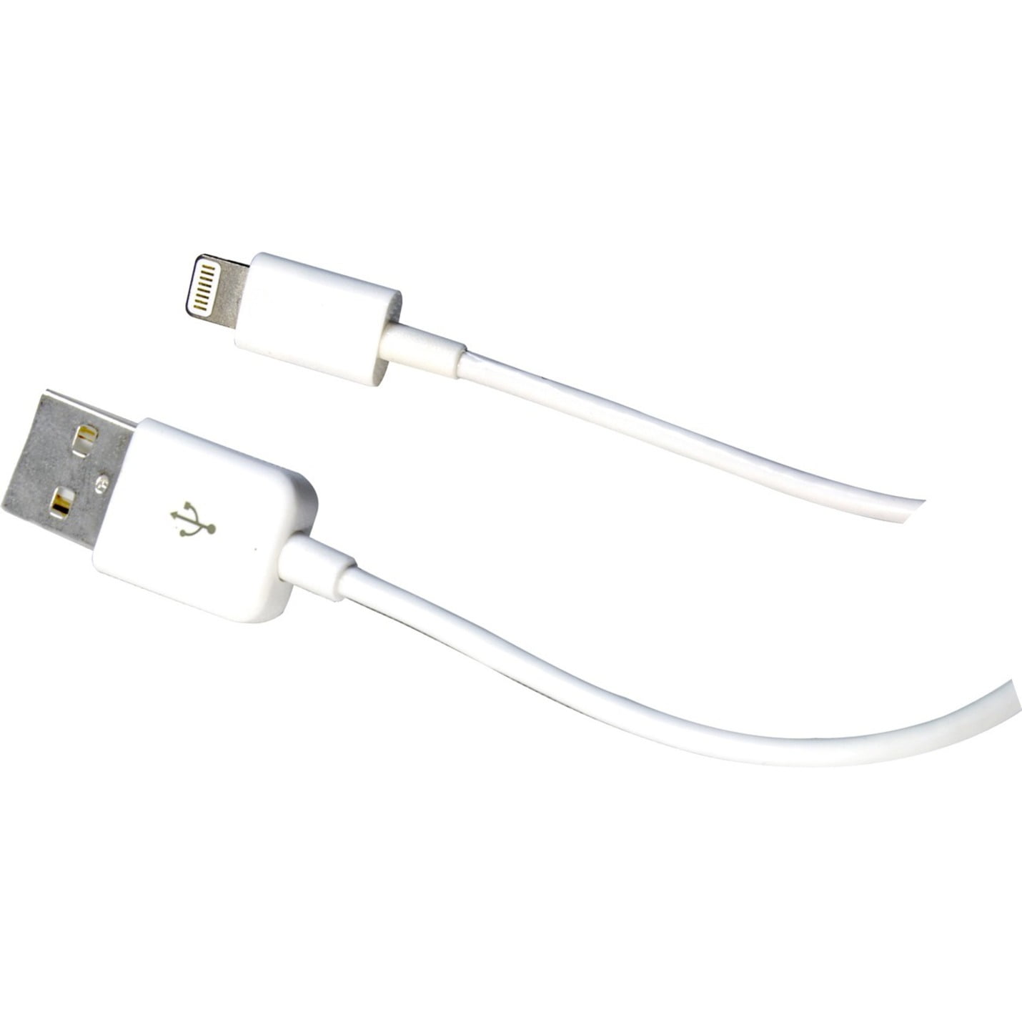 Picture of Cable Wholesale 10U2-05106WH Apple Lightning Authorized White iPhone&#44; iPad&#44; iPod&#44; USB Charge & Sync Cable - 6 ft.