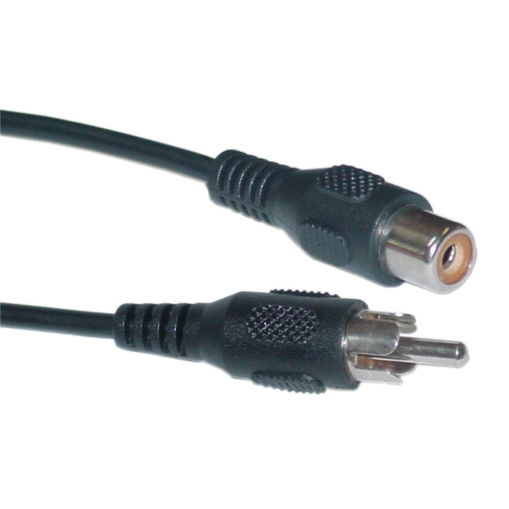 Picture of Cable Wholesale 10R1-01206 RCA Audio & Video Extension Cable, RCA Male to Female - 6 ft.