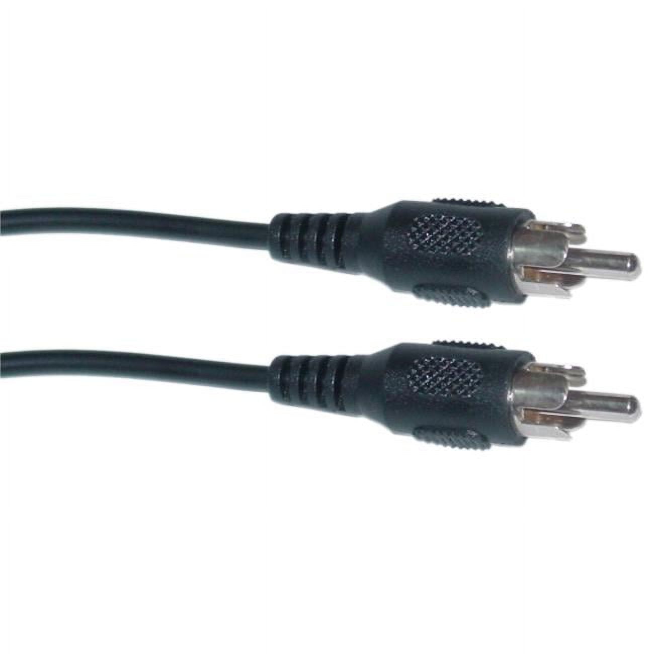 Picture of Cable Wholesale 10R1-01106 RCA Audio & Video Cable, RCA Male - 6 ft.