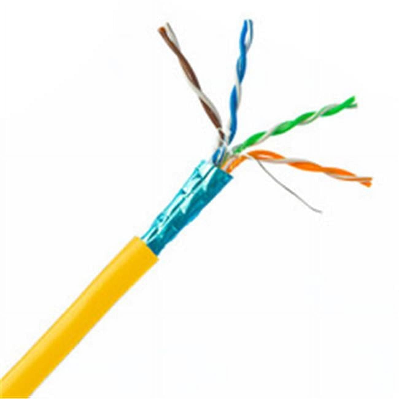 Cat6 Black Copper Ethernet Patch Cable, Snagless/Molded Boot, POE Compliant, 1.5 foot