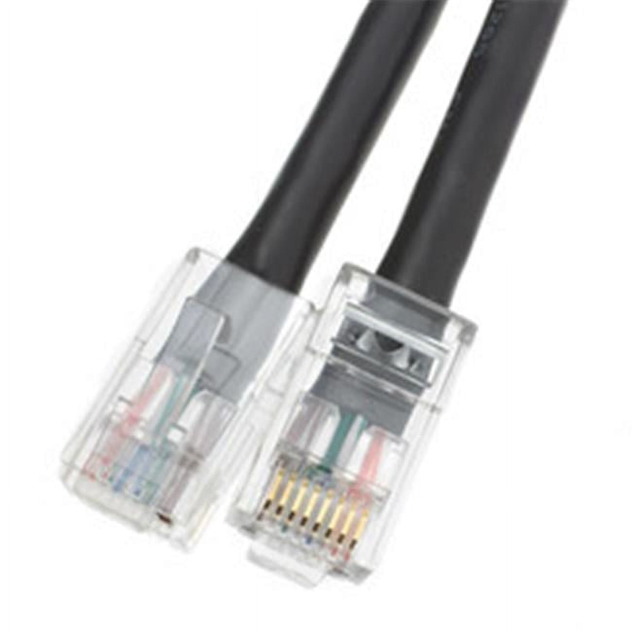 Cat6 Purple Copper Ethernet Patch Cable, Bootless, POE Compliant, 14 Foot