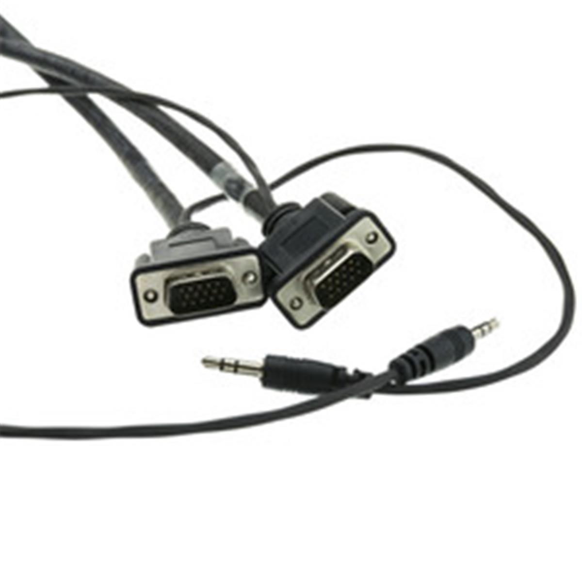 Picture of Cable Wholesale 11W3-04412 4 Pin Molex Cable&#44; 5.25 in. Female to 5.25 in. Female - 12 in.