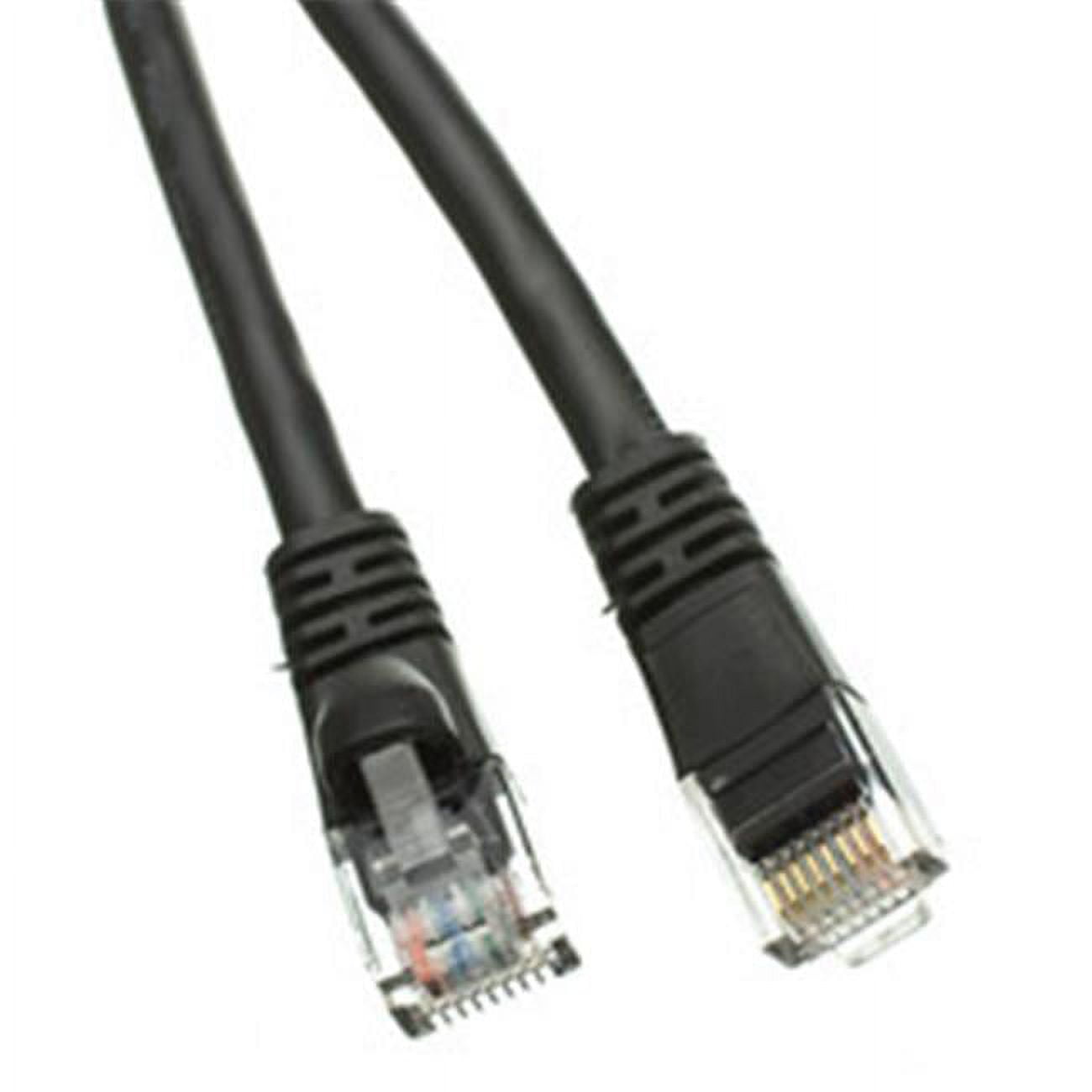 Cat6 Purple Copper Ethernet Patch Cable, Snagless/Molded Boot, POE Compliant, 3 foot