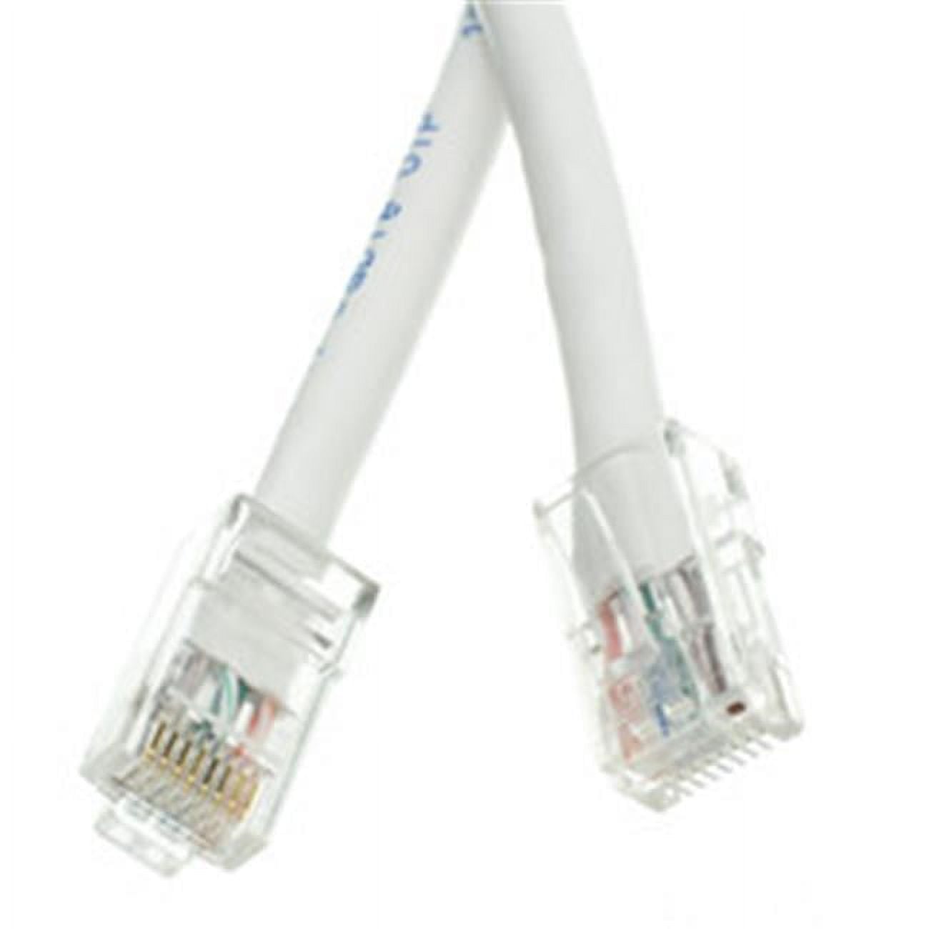 10X6-33703 3 ft. Cat5e Red Ethernet Crossover Cable, Snagless & Molded Boot