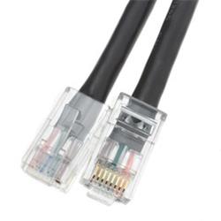 Cat6 Green Copper Ethernet Patch Cable, Bootless, POE Compliant, 1 foot