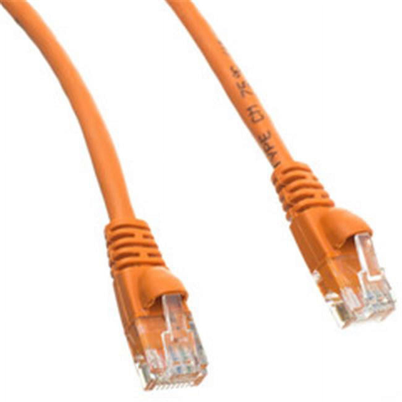 Cat6 Green Copper Ethernet Patch Cable, Snagless/Molded Boot, POE Compliant, 1.5 foot
