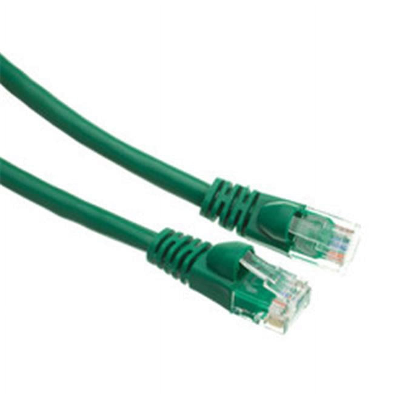 Cat6 Red Copper Ethernet Patch Cable, Snagless/Molded Boot, POE Compliant, 6 inch
