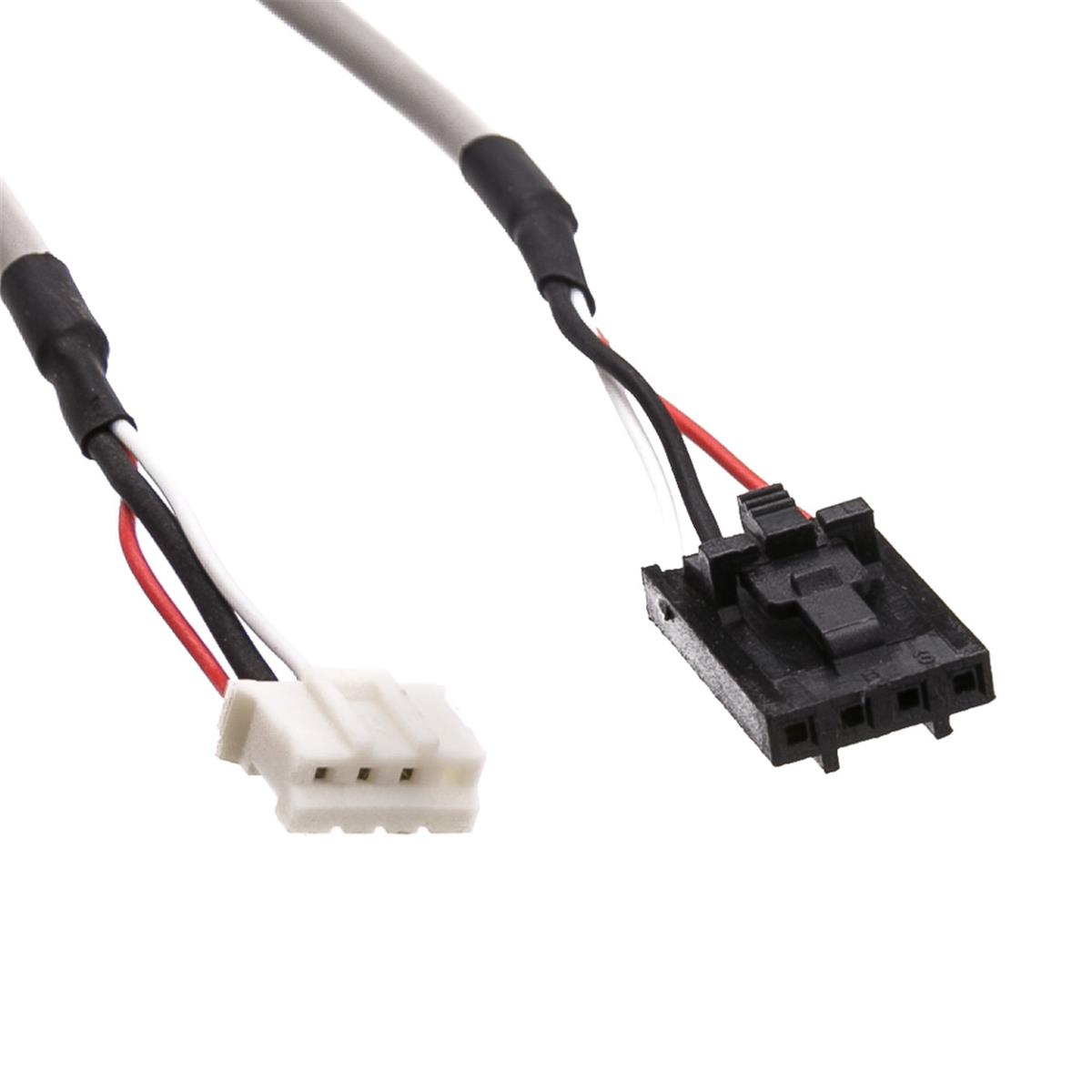 Picture of Cable Wholesale 11W3-02210 4 Pin Molex to Floppy Power Y Cable, 5.25 in. Male to Dual 3.5 in. Female - 8 in.