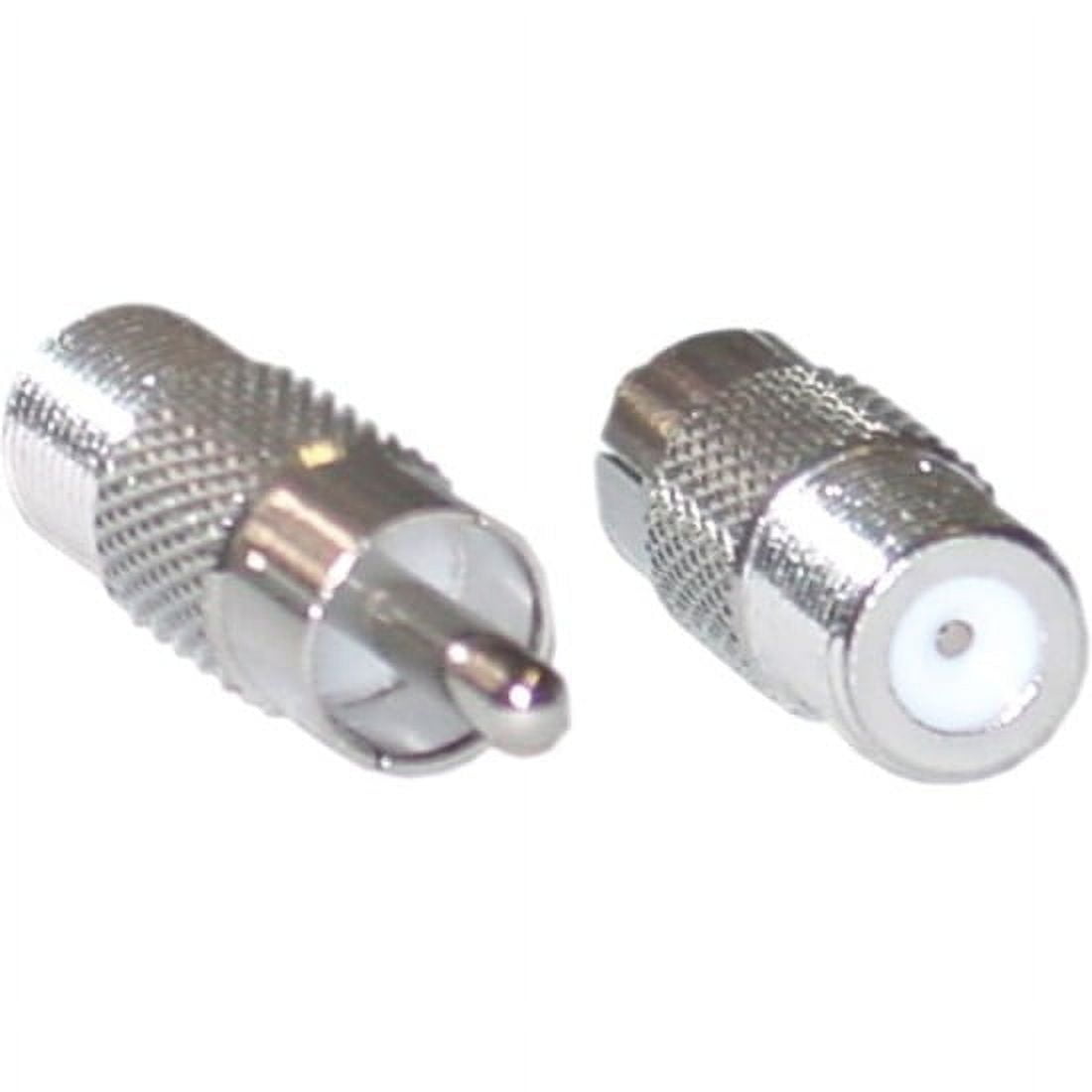 Picture of Cable Wholesale 30X3-03120 F-Pin Female to RCA Male Adapter