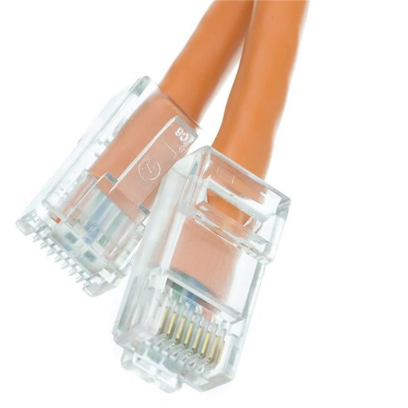 Cat5e Green Copper Ethernet Patch Cable, Bootless, POE Compliant, 3 foot