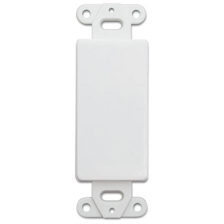 Picture of Cable Wholesale 301-1005 Decora Insert Wall Plate - White & Blank
