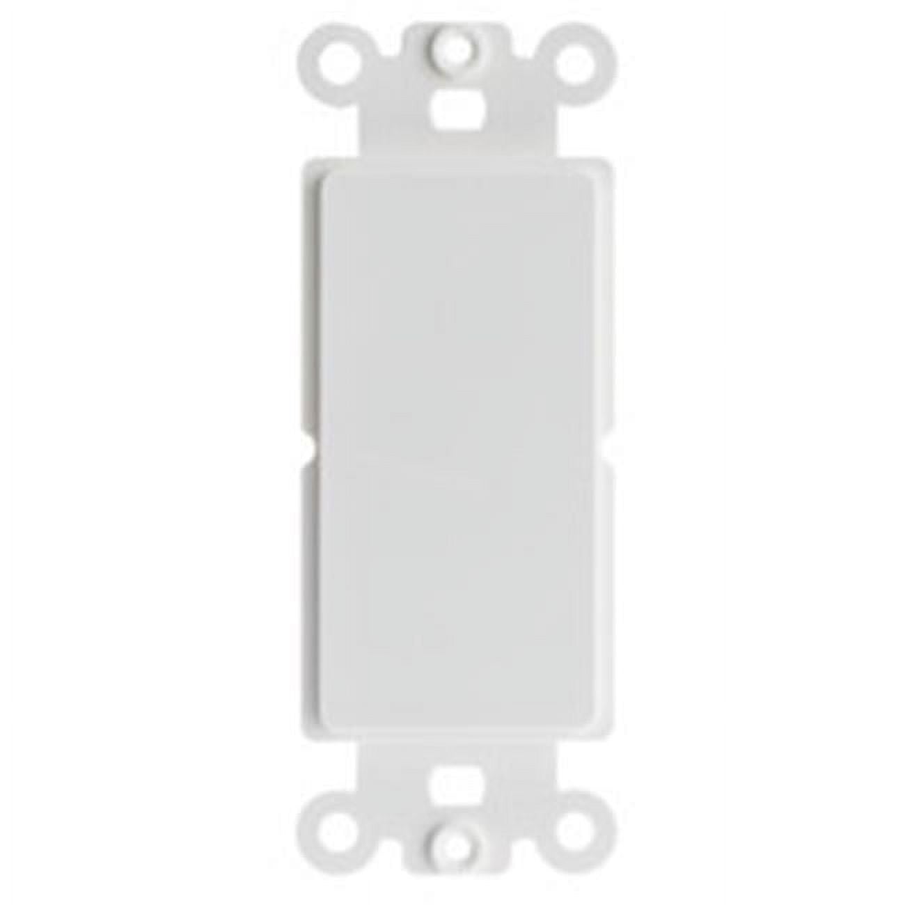 Picture of Cable Wholesale 301-4K-W 4 Port Keystone Wall Plate - White