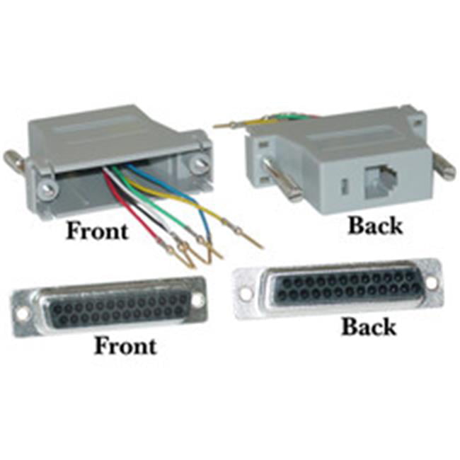 31F2-LL410 Plastic Housing Fiber Optic Coupler LC & LC Female - Duplex
