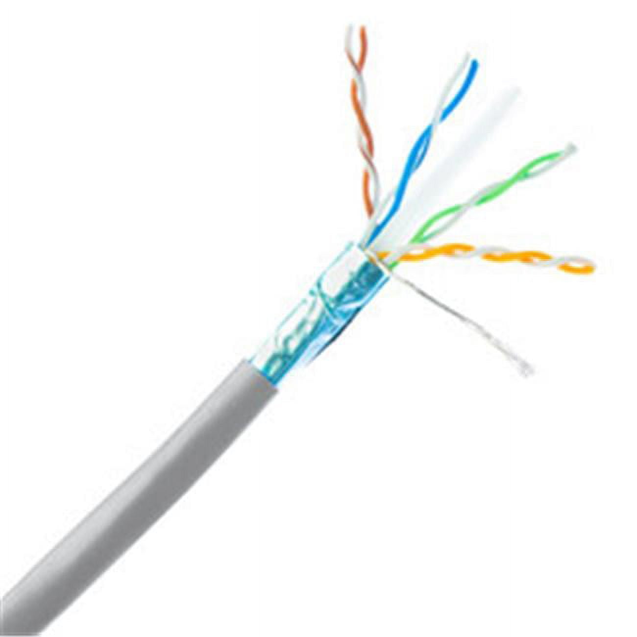13X6-56125 500 Mhz Shielded Cat6A Blue Ethernet Patch Cable, Snagless & Molded Boot - 25 ft.