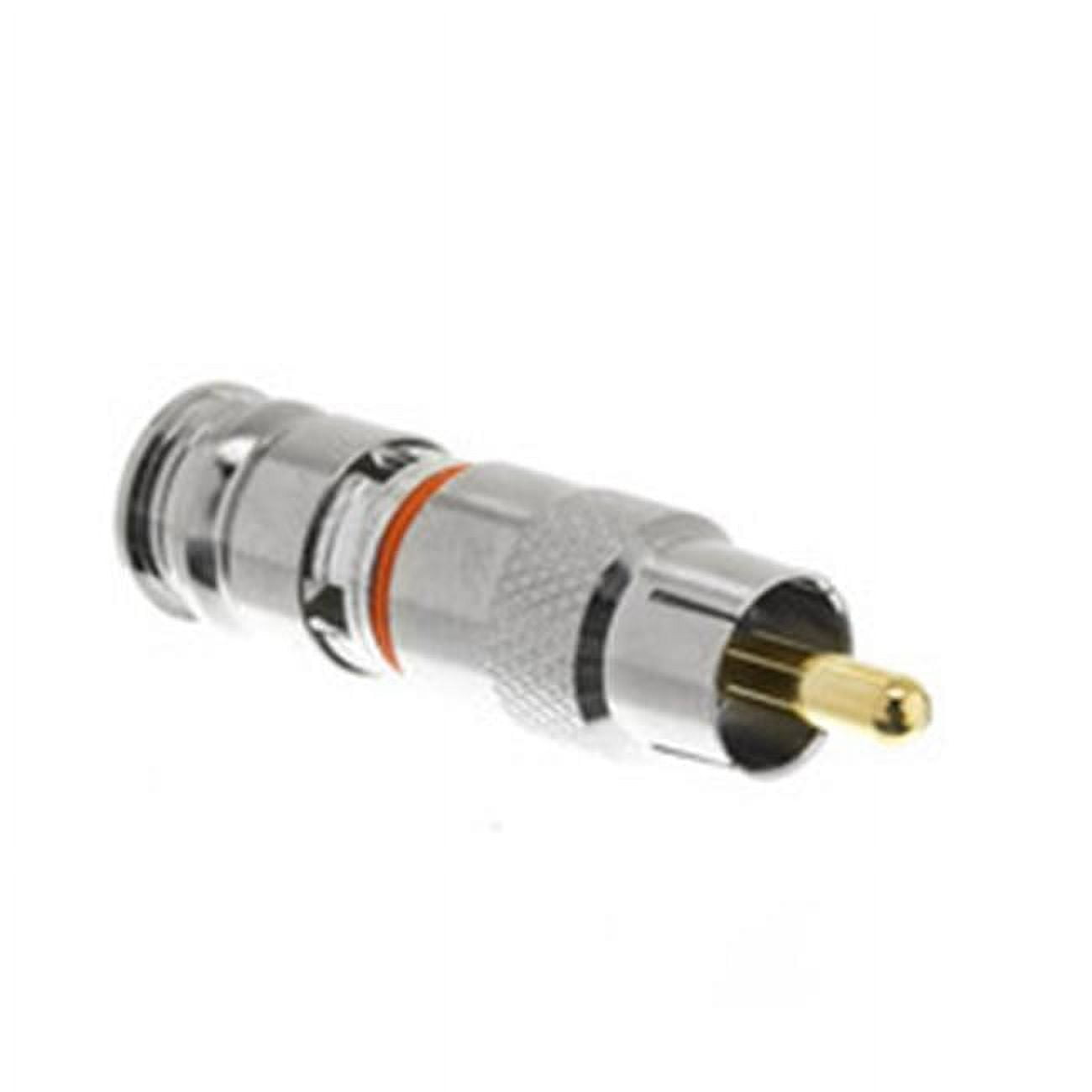 White RCA Coupler Keystone Inserts  Red RCA Female