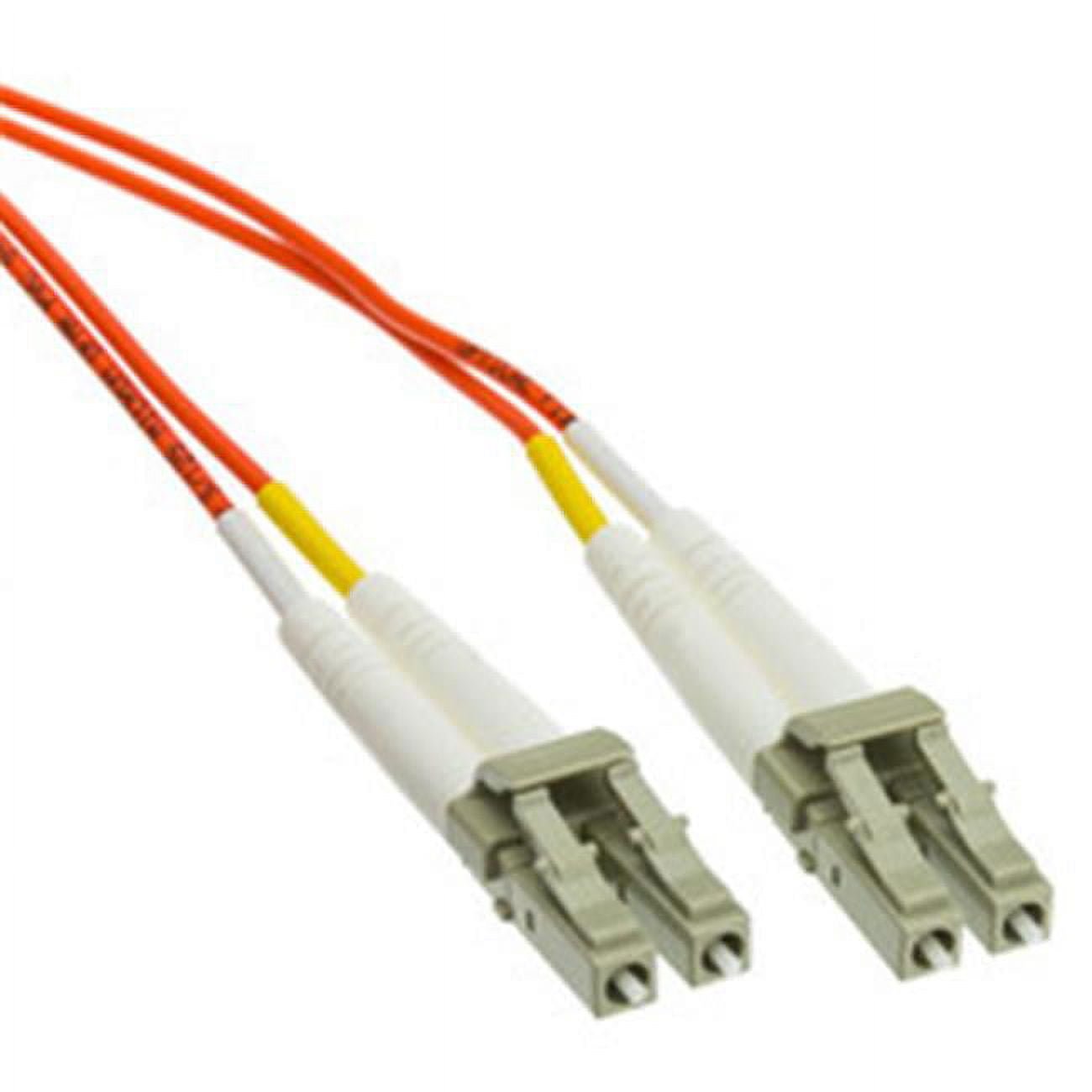 LCLC-41002 6.6 ft. LC & LC Multimode Duplex 10 GB Aqua OM4 Fiber Optic Cable, 50 to 125 - 2 m -  Cable Wholesale