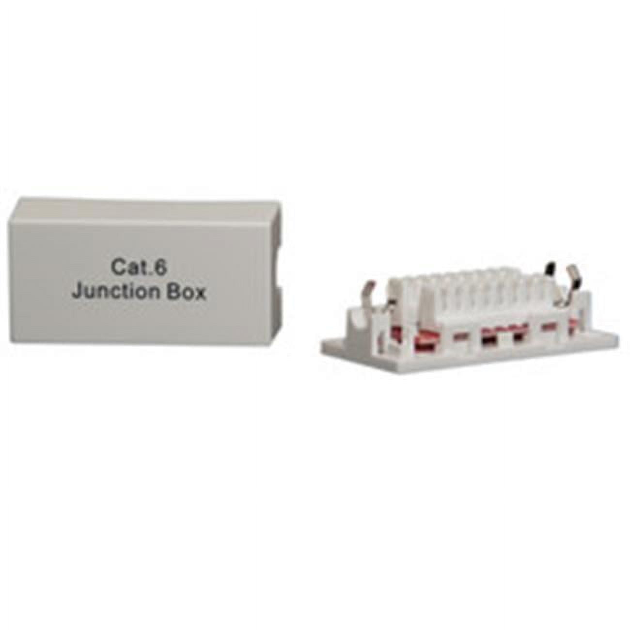 30X8-11100 Cat6 Inline Junction Box, 110 Punch Down Type