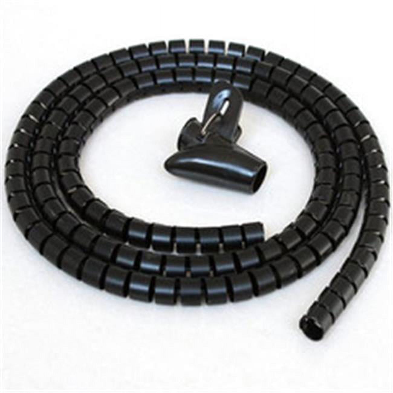 30SL-02120 5 ft. 20 mm Split Loom Cable Wrap, Black